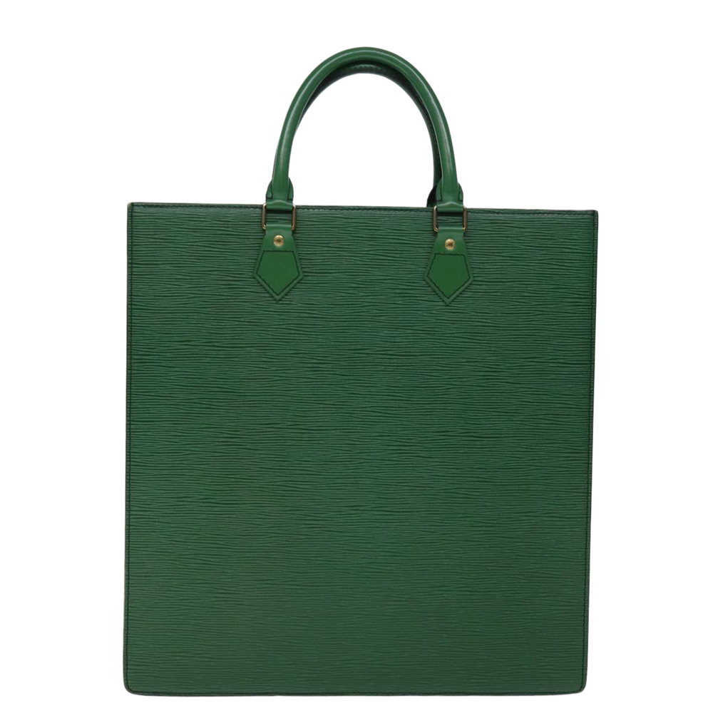 LOUIS VUITTON Epi Sac Plat Hand Bag Green M59084 LV Auth 75274 - Picture 14 of 16